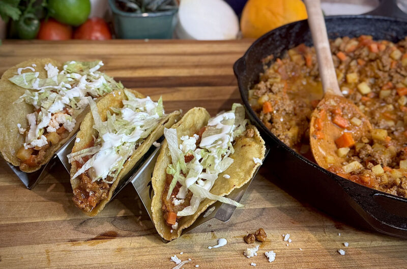 Picadillo Tacos Dorados