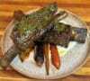 Three Day Beef Ribs, Gremolata, Braised Carrots, and Whipped Feta